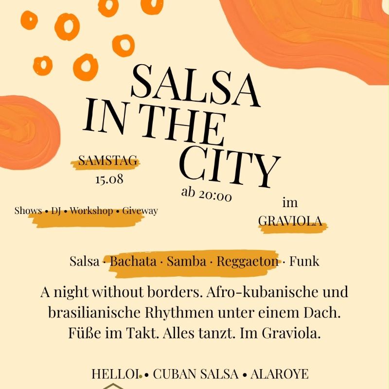 Salsa in the City im Graviola